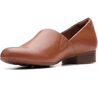 Clarks Women's Juliet Palm Loafer, Caramel, 10 Wide