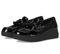 Clarks Women's Loafer, Schwarz - Black Crinkle, 41.5 EU