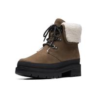 Clarks Women's Orianna Turn Ankle Boot, Darkolive, 40 EU