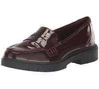 Clarks Women's Westlynn Ayla Loafer, Burgunderroter Lack, 39 EU