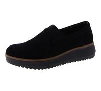 Clarks Women's Zylah Sky Loafer, Schwarzes Wildleder, 40 EU