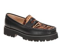 Clarks Yukoner Penny Schuhe Slipper schwarz Loafer 26186570 - Größe 40