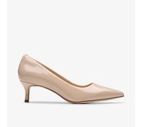 Clarks - Zarey Court Sand Patent - Beige 38