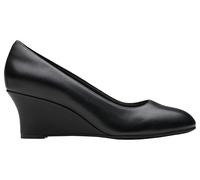 Clarks Zylah May Womens Black Leather, 7