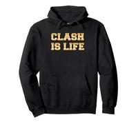 Clash is Life Shirts Geschenk für Männer Jungen Pullover Hoodie