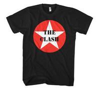Clash the - T-Shirt # L Unisex Black # Star Badge