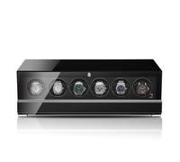 CLASICO PREMIUM Watch Winder 6 Watches - Glossy Carbon