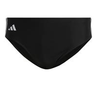 adidas Herren Classic 3-Stripes Swim Trunks, Black / White, L