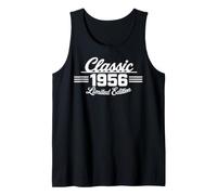 Classic 70 Birthday Decorations Men 70yr 1956 70th Birthday Tank Top
