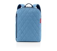 Classic backpack M rhombus blue Rucksack