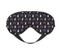 Classic Cute Corgi Dog Funny Sleep Mask, Eye Masks for Sleep Double-Sided, Sleep Masks for Women Men, Blackout Eye Covers for Sleeping, Travel