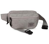 Classic Damen und Herren Bauchtasche Gürteltasche Hüfttasche Handytasche, hellgrau, 23 x 13 x 6 cm