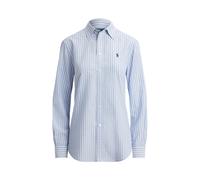 Classic-Fit Baumwoll-Leinen-Hemd XS Blue