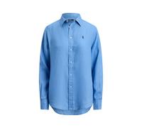 Polo Ralph Lauren Damen Leinenbluse Classic Fit, bleu, Gr. XS