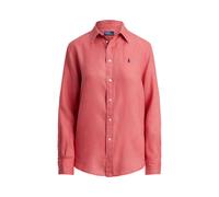 Polo Ralph Lauren Hemdbluse aus reinem Leinen in Rot, Größe XS
