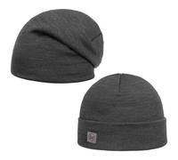 Classic Heavyweight Merino Beanie by BUFF grau One Size