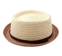 Classic Italy - Pork Pie Hüte Herren Twotone Ska - Size 57 cm - beige-et-Marron