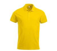 CliQue Herren Classic Lincoln Polo Polohemd, Zitronengelb, M
