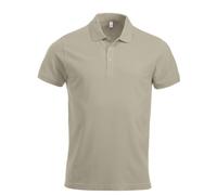 Clique Poloshirt Lincoln klassisch Herren Beige (helles Khaki) M