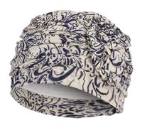 Classic Lotus Turban by Christine Headwear blau-beige One Size