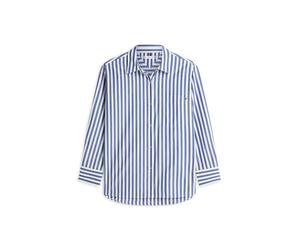 Classic Oversized Fit Poplin Shirt Weiß 36