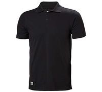 Helly Hansen T-Shirt 79167 Manchester Polo 990 Black-XL