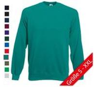 CLASSIC RAGLAN SWEAT | Sweatshirt – Unisex, Rundhals, klassisch geschnitten, 80% Baumwolle/20% Polyester graumeliert M