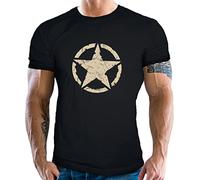 Classic T-Shirt für den US-Army Fan: Vintage Star 3XL