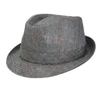 Classic Trilby Seidenhut by Stetson grau-schwarz M (56-57 cm)