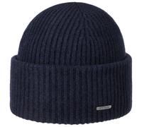 Classic Uni Wollmütze mit Umschlag by Stetson Mützen One Size dunkelblau