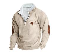 Classics Herren Sweatshirt Sweat Crewneck, Pullover mit breiten Rippbündchen für Männer in vielen Sweatshirt Herren Ohne Kapuze Leichter Pulli Herren Mit Reißverschluss 3Xl Oversize Pullover Herren