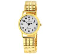 Classique Herren - Uhr Zugarmband Edelstahl Armbanduhr Analog Quarz 2700010 (goldfarbig)