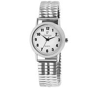 Classique Herren - Uhr Zugarmband Edelstahl Armbanduhr Analog Quarz 2700010 (silberfarbig)