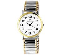 Classique Herren-Uhr Zugarmbanduhr Edelstahl Comfort Line Analog Quarz 2700011