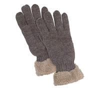 Claus Modes Damen Finger Handschuh in 4 Farben mit Thinsulate, Farben:braun, Handschuhgröße:XL