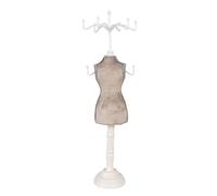 Clayre & Eef Schmuckständer in Beige - (H)39 x Ø 12 cm - 34% | Schmuckkaesten