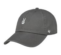 Clean Up Peace Base Runner Icon Cap by 47 Brand anthrazit One Size