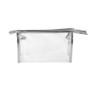 Clear Makeup Bag - Portable Cosmetic Case Storage Organizer | Toiletry Organizer Storage Organizer for Women Men Travel Gym Toiletry Makeup Cosmetics Accessories Daily Outdoor Camping