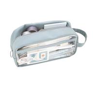 Clear Zipper Pencil Pouch - Large Capacity Transparent Pen Case, Waterproof & Durable Makeup Bag for School & Office, Easy Organization Stationery Pouch for Students, Teachers & Professionals, Travel