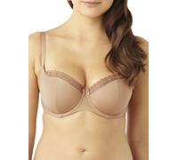 Cleo Damen Schalen BH Juna Balconnet, Beige (Nude), 75D (Herstellergröße:34D)