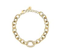 CLEOR Armband aus Stahl und Kristall