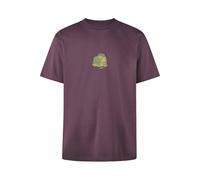 Cleptomanicx Classic Tee Sofa Bank T-Shirt Herren Shirt Plum Perfect, XL