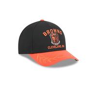 Cleveland Browns 2025 NFL Draft 9FORTY M-Crown A-Frame Snapback Cap Schwarz - ONE SIZE