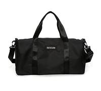 CLFLO Damen Damen Reisetasche Turnbeutel Sporttasche Herren und Damen Wasserdicht Wochenende Übernachtungstasche Gepäcktasche diagonale Hand schwarz