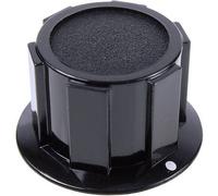 Cliff FC1601 FC1601 Drehknopf Schwarz (Ø x H) 25.4 mm x 15.1 mm 1 St.