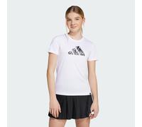adidas Climacool Animal Print Graphic Slim T-Shirt Mädchen JV5195 - white 170