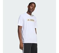 Adidas Climacool Camo Linear Graphic Kurzarm-t-shirt XS White