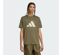 CLIMACOOL City Tech Storm Logo Graphic T-Shirt Olive Strata L