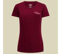 Climb Flower T-Shirt Women S rot - redwood/azalea