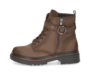 Climotion Damenschuhe Schnürstiefel TAUPE NUBUC TAUPE NUBUC - Gr. - 40